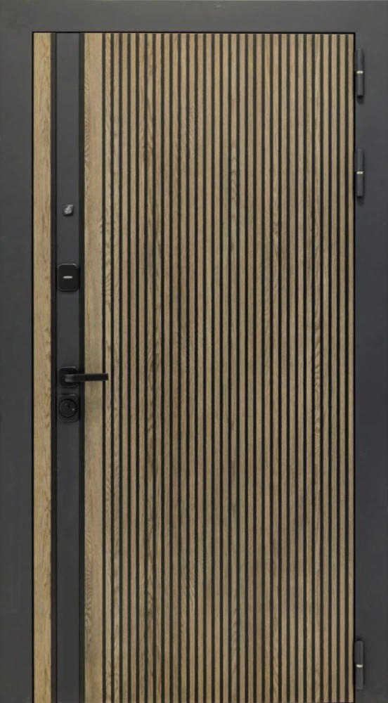 Входная дверь ДвериПРО Rosna ПВХ 10мм Астрод Velutto Bianco DPRO201287 внешняя сторона